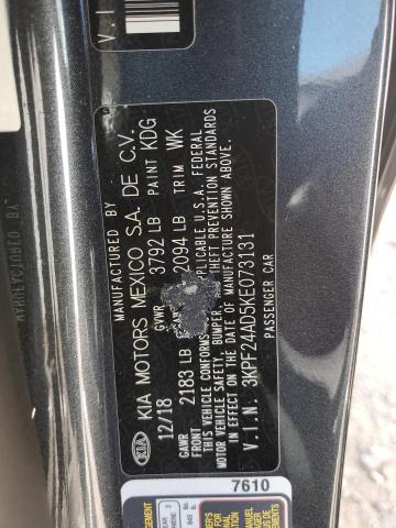 3KPF24AD5KE073131 KIA FORTE FE