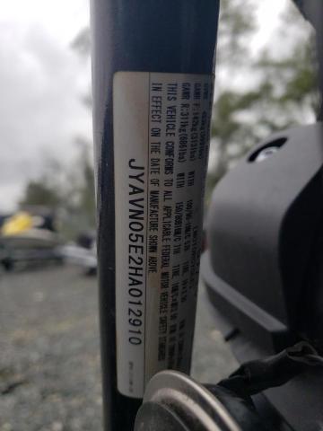 2017 YAMAHA XVS950 CU JYAVN05E2HA012910