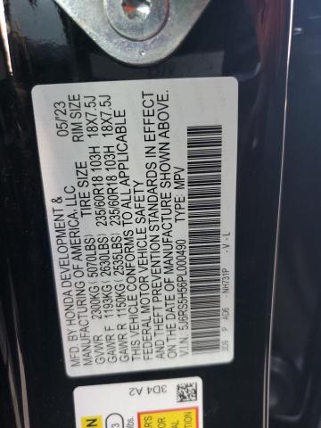 2023 HONDA CR-V SPORT - 5J6RS5H56PL000490