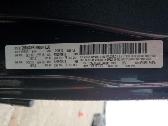 1C4BJWEG7EL246841 Jeep Wrangler Unlimited Sahara
