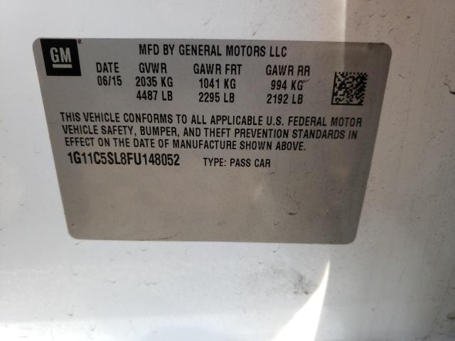 1G11C5SL8FU148052 Chevrolet MALIBU 1LT