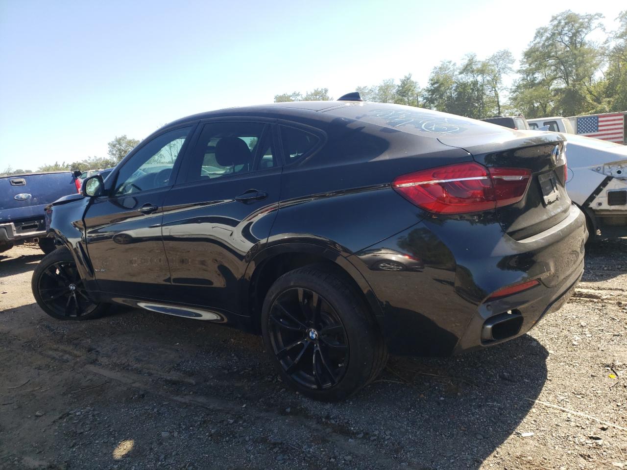  BMW X6 2017 Чорний