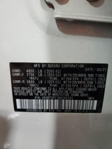 4S4BTAPC7M3200282 Subaru Outback Touring