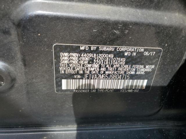 JF1VA2M65J9804715 Subaru Wrx Sti