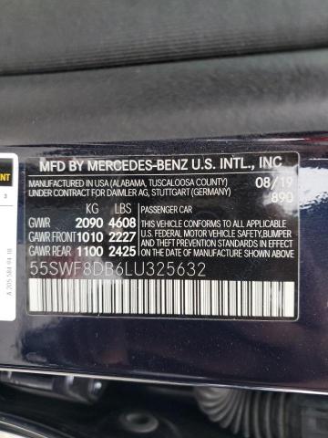 55SWF8DB6LU325632 Mercedes-Benz C 300