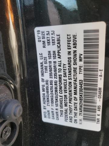 7FARW2H85KE004453 2019 Honda Cr-V Exl