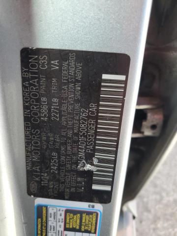 KNAGM4AD1F5082762 KIA OPTIMA HYBRID