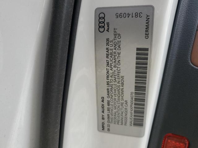 WAUEAAF4XPN004070 2023 AUDI A4, photo no. 12