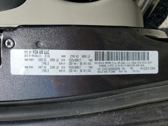 2C4RC1BG2GR292393 Chrysler Town & Country Touring