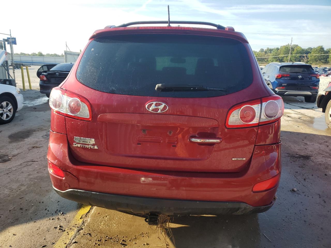 2012 Hyundai Santa Fe Limited vin: 5XYZK4AG7CG135897