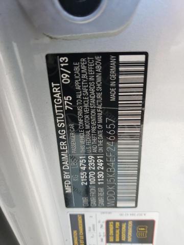 WDDKJ5KB4EF246657 Mercedes-Benz E 350