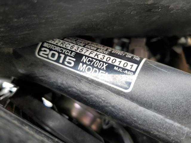 2015 HONDA NC700X JH2RC6357FK300101