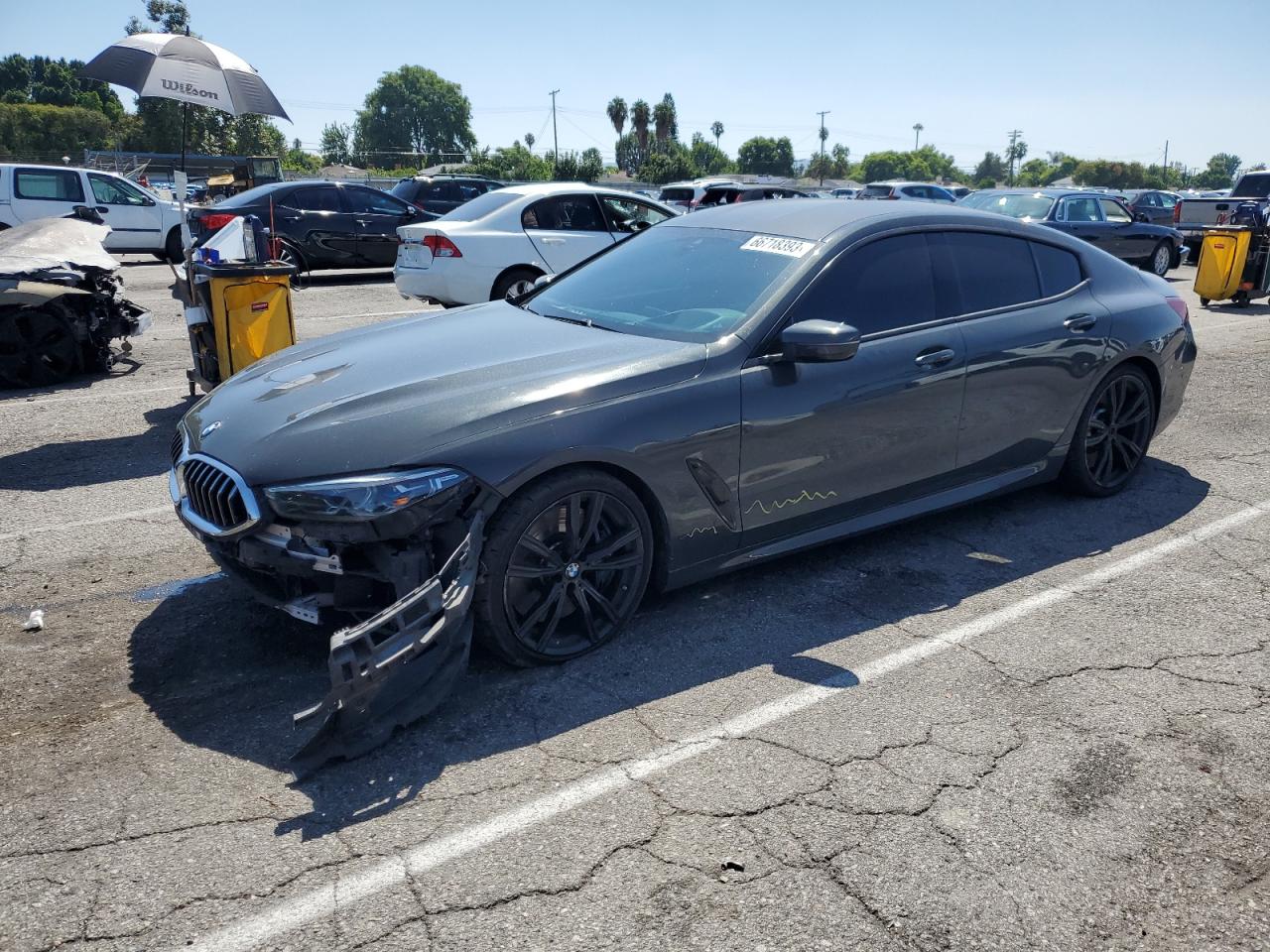 2020 BMW M850Xi vin: WBAGV8C07LCE18973