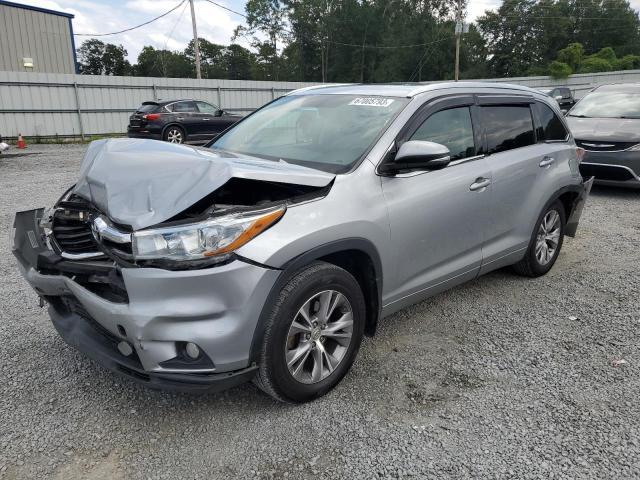 VIN 5TDKKRFH3FS066214 2015 Toyota Highlander, Xle no.1