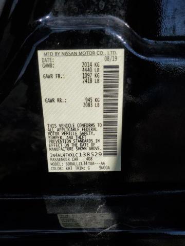 1N4AL4FVXLC138529 Nissan Altima Platinum