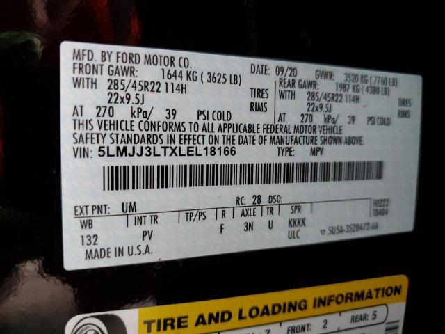 5LMJJ3LTXLEL18166 Lincoln Navigator L Reserve