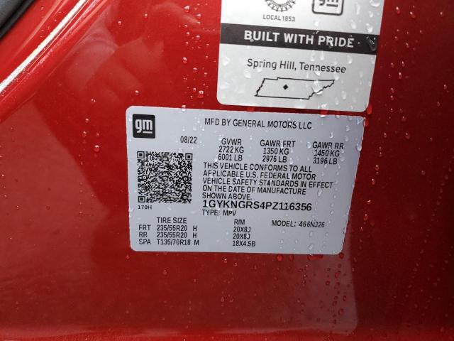 1GYKNGRS4PZ116356 Cadillac Xt5 Sport
