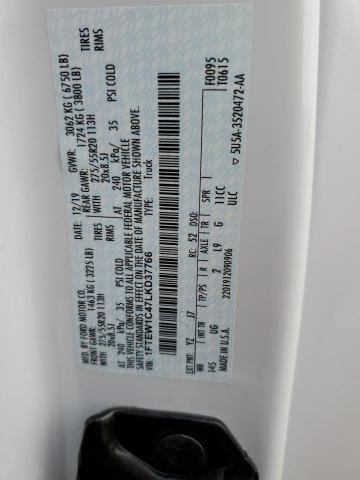 1FTEW1C47LKD37766 Ford F150 Supercrew