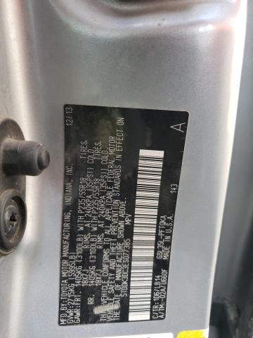 5TDDK3DC3ES077385 Toyota SIENNA XLE