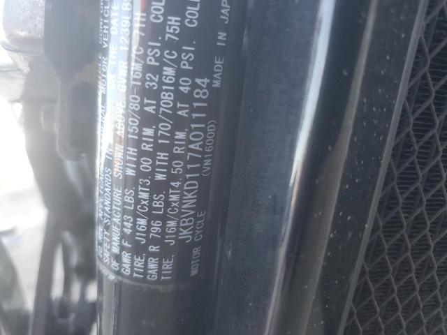 2007 KAWASAKI VN1600 D - JKBVNKD117A011184