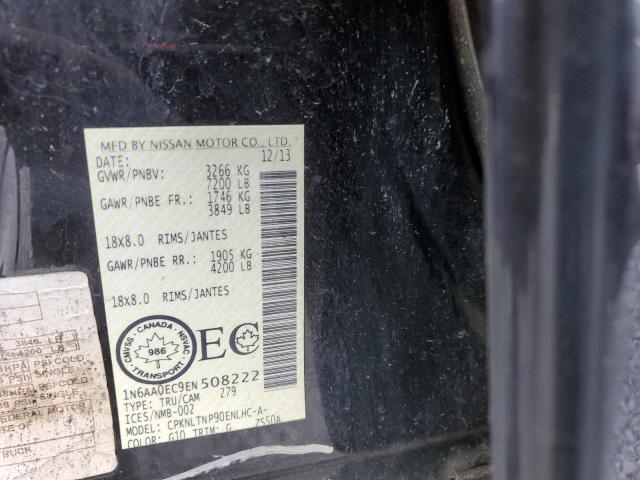 1N6AA0EC9EN508222 Nissan TITAN S
