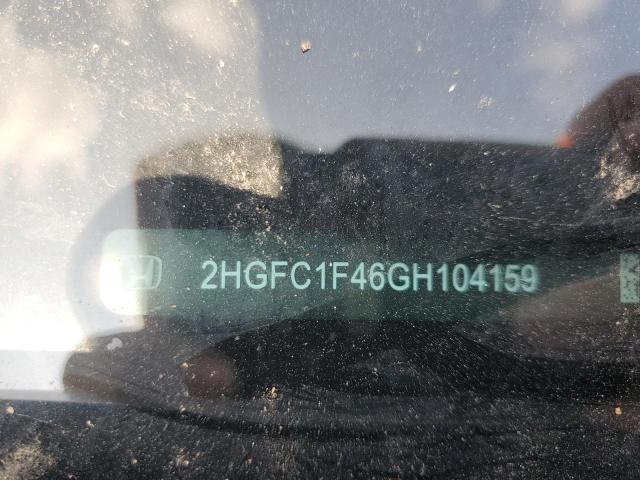 2016 HONDA CIVIC EX - 2HGFC1F46GH104159