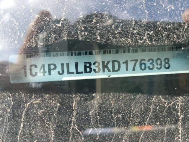 1C4PJLLB3KD176398 Jeep Cherokee Latitude Plus