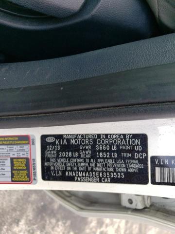KNADM4A35E6353535 KIA RIO LX