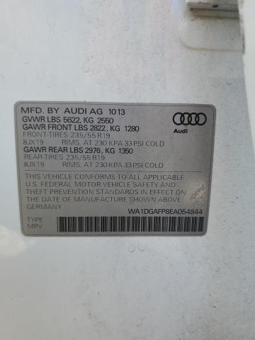 VIN WA1DGAFP8EA054844 2014 Audi Q5, Premium Plus no.12