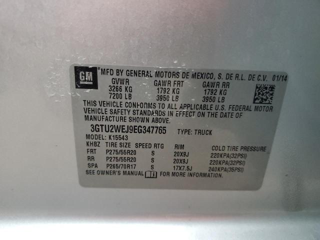 3GTU2WEJ9EG347765 GMC Sierra K1500 Denali