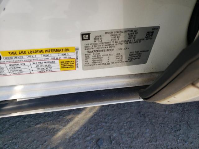 5GAKRCKD3FJ182989 Buick Enclave