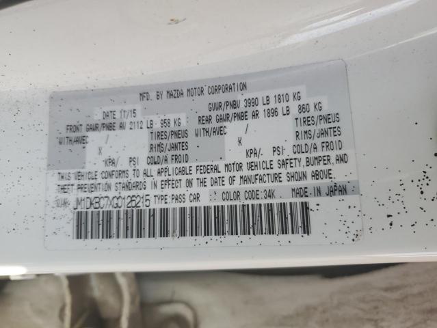 2016 MAZDA CX-3 JM1DKBC7XG0126215