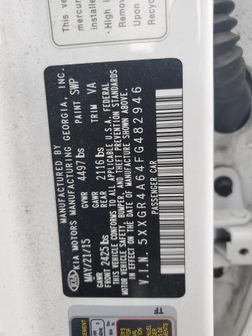5XXGR4A64FG482946 KIA OPTIMA SX