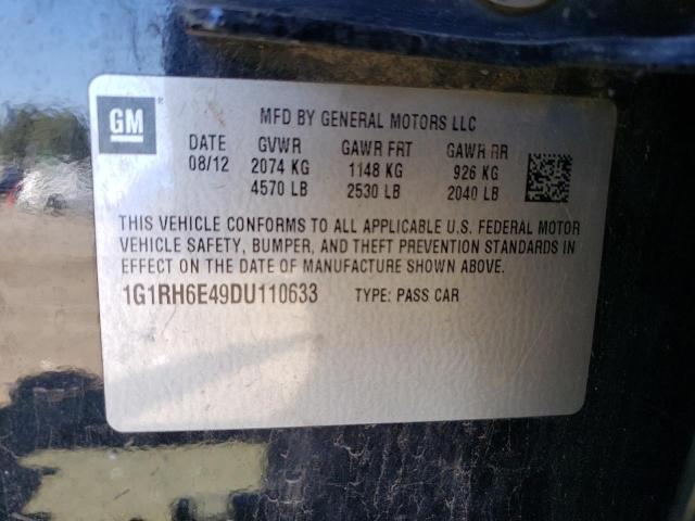 VIN 1G1RH6E49DU110633 2013 Chevrolet Volt no.12