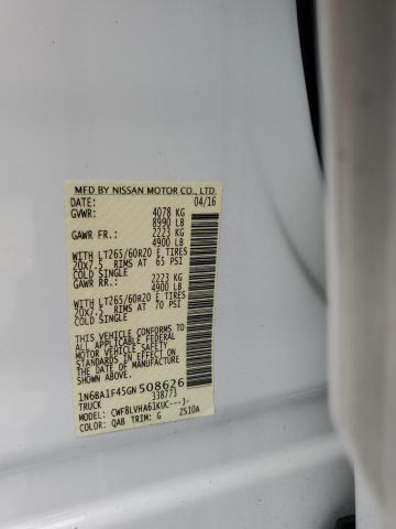 1N6BA1F45GN508626 Nissan Titan Xd Sl