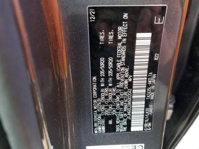2022 LEXUS NX 350 JTJHGCEZ6N5002043