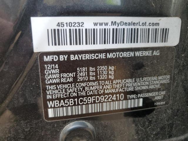 2015 BMW 535 I - WBA5B1C59FD922410