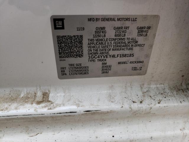 2020 CHEVROLET 3500 - 1GC4YVEY4LF158185