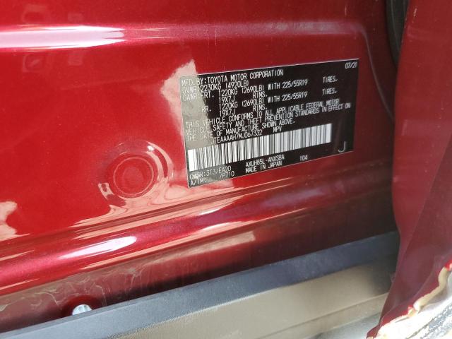 JTEAAAAH7MJ067332 Toyota VENZA LE