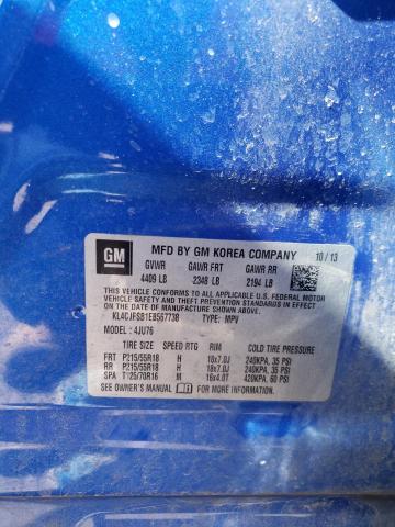 KL4CJFSB1EB567738 Buick Encore Convenience