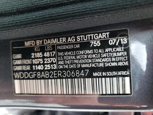 WDDGF8AB2ER306847 Mercedes-Benz C 300 4matic
