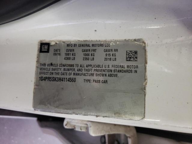 1G4PR5SK3H4114560 Buick Verano Sport Touring