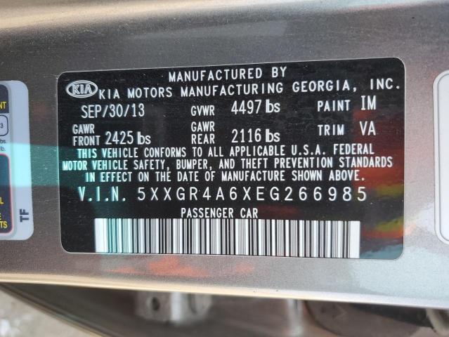 5XXGR4A6XEG266985 KIA OPTIMA SX
