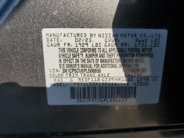 3N1CP5CV6PL506655 Nissan KICKS SV