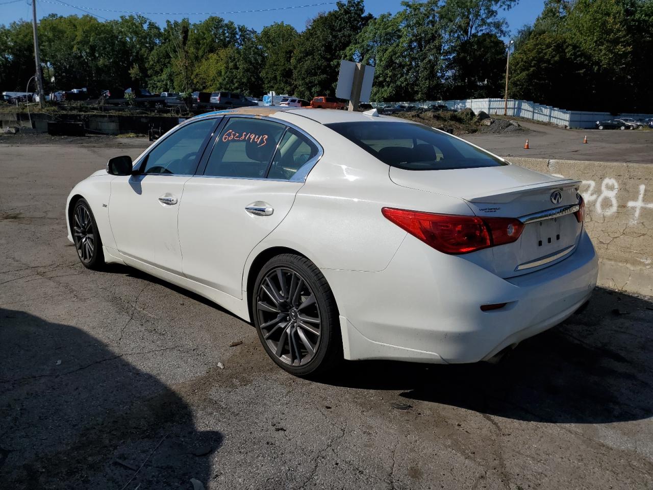 2016 Infiniti Q50 Red Sport 400 vin: JN1FV7AP9GM421091