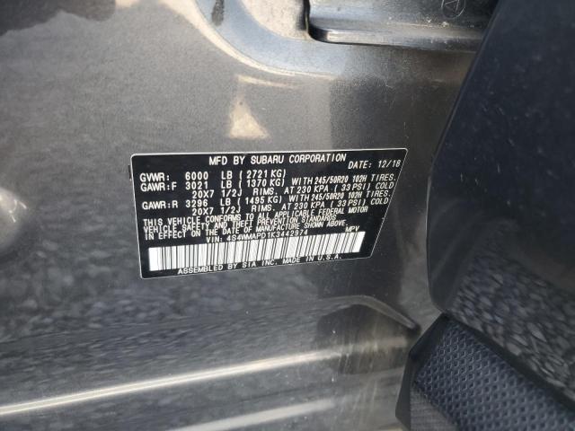 4S4WMAPD1K3442974 Subaru Ascent Limited