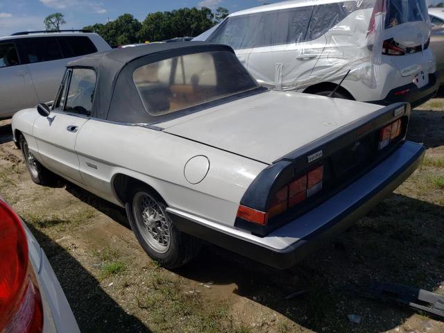 Vin: zarba5648k1063461, lot: 68869433, alfa romeo spider graduate 19892