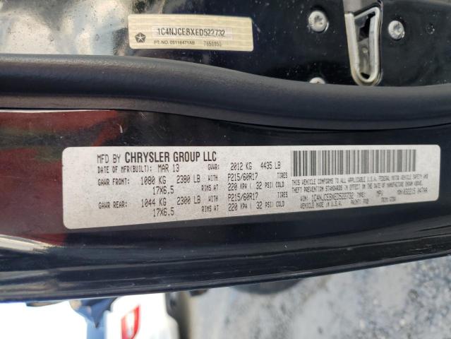 1C4NJCEBXED522732 Jeep Compass Latitude