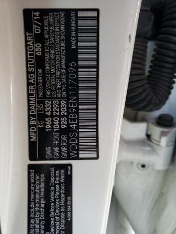 WDDSJ4EB9EN117096 Mercedes-Benz CLA 250