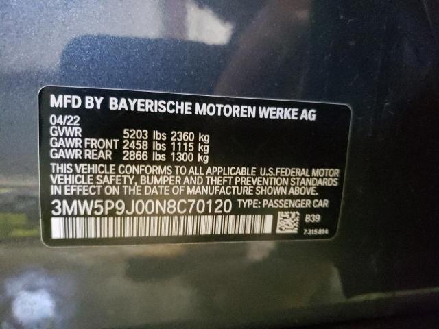2022 BMW 330XE 3MW5P9J00N8C70120